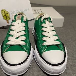Green Maison Mihara Yasuhiro Men's Sneakers